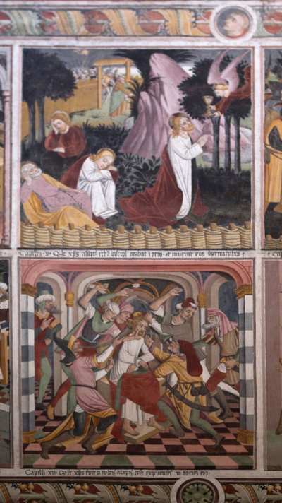 Scènes uit het leven van Christus, ca. 1492 door Giovanni Canavesio