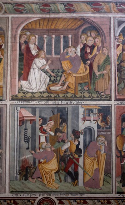 Scènes uit het leven van Christus, ca. 1492 door Giovanni Canavesio