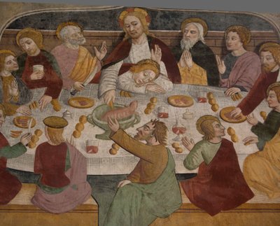 Scènes uit het leven van Christus, ca. 1492 door Giovanni Canavesio