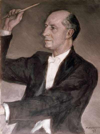Carl Adolph Schuricht door Giovanni Costetti