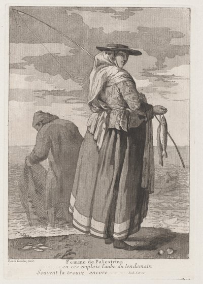 Vrouw uit Pellestrina door Giovanni David