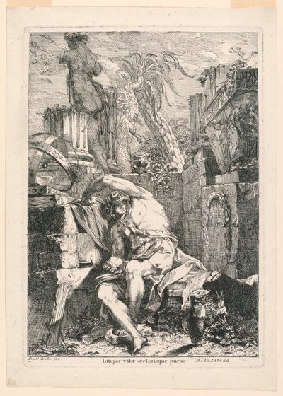 Integer vitae scelerisque purus (Horatius, Oden. Boek I,22) door Giovanni David