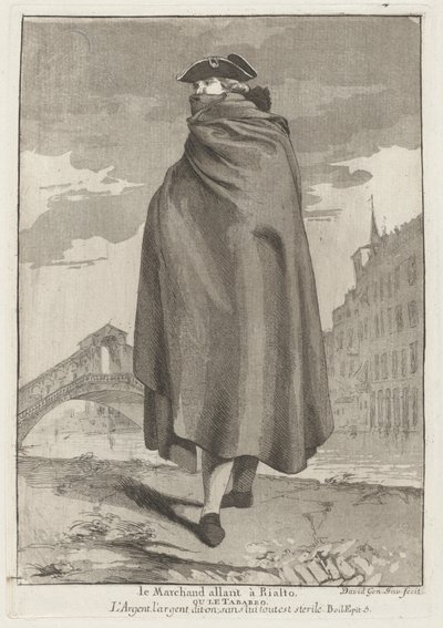 De Koopman op de Rialto door Giovanni David