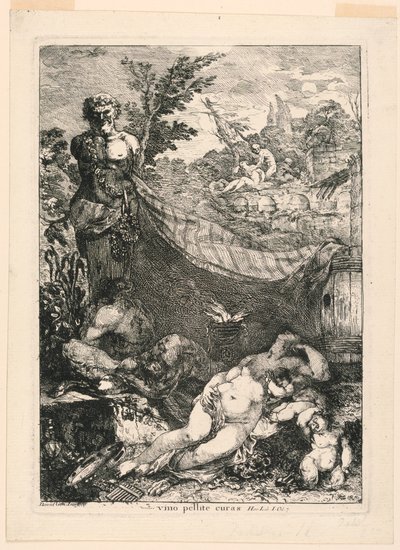 ...verdrijf zorgen met wijn (Horatius