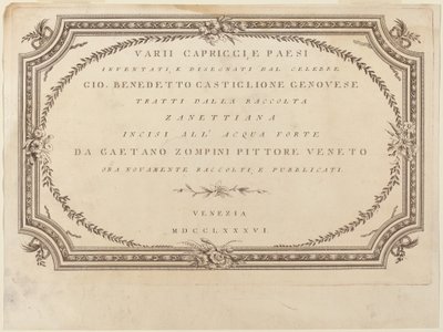 Frontispice door Giovanni De Pian