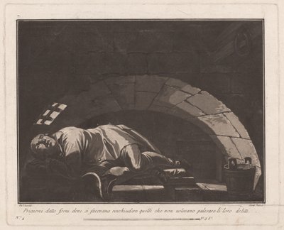De "Ovens," voor degenen die hun misdaden niet wilden toegeven door Giovanni De Pian, after Francesco Galimberti