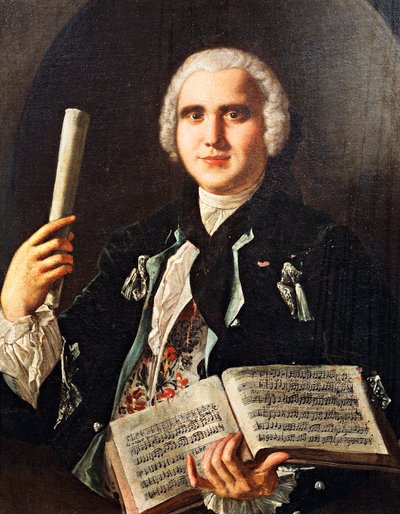 Jacopo of Giacomo Puccini door Giovanni Domenico Lombardi