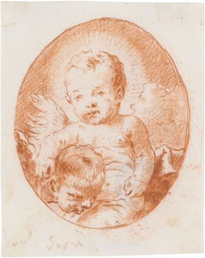 Het Christuskind door Giovanni Domenico Tiepolo