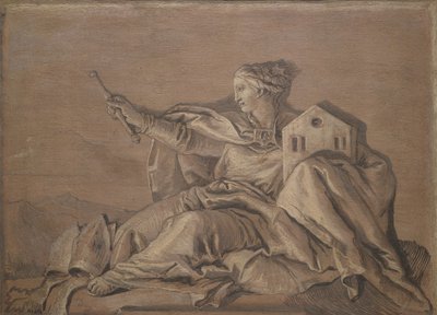 Europa door Giovanni Domenico Tiepolo