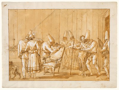  door Giovanni Domenico Tiepolo