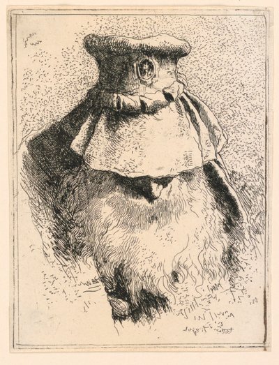 Verzameling van Hoofden door Giovanni Domenico Tiepolo