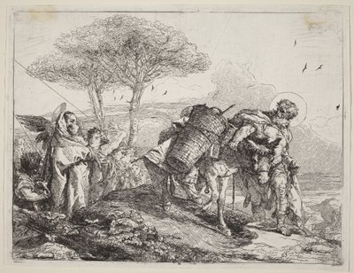  door Giovanni Domenico Tiepolo
