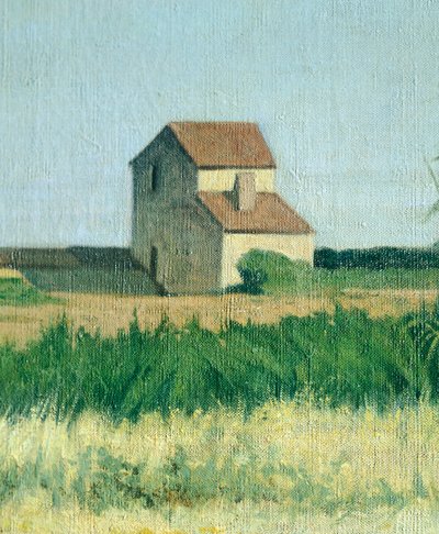 Waterdrager van Livorno door Giovanni Fattori
