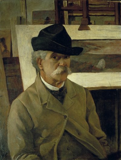 Zelfportret door Giovanni Fattori