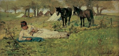 De brief aan het veld door Giovanni Fattori