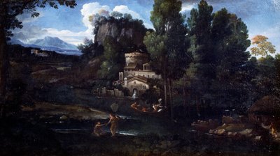 Dorp door Giovanni Francesco Grimaldi