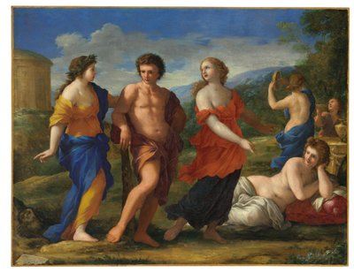 De Keuze van Hercules door Giovanni Francesco Romanelli