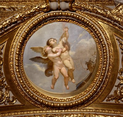 Liefde door Giovanni Francesco Romanelli