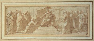 Jozef voor de Farao door Giovanni Francesco (c.1488 1528) Penni