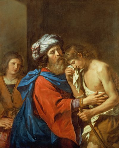 De terugkeer van de verloren zoon door Giovanni Francesco Barbieri