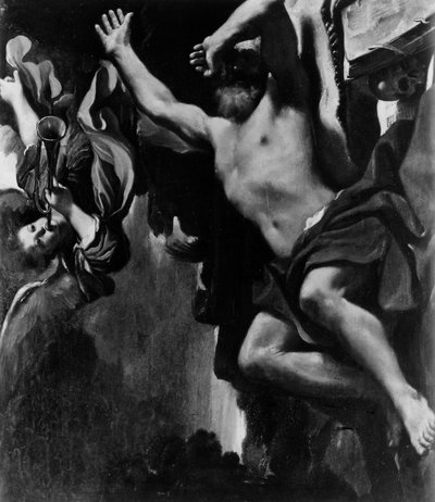 Het visioen van St. Hiëronymus door Giovanni Francesco Barbieri