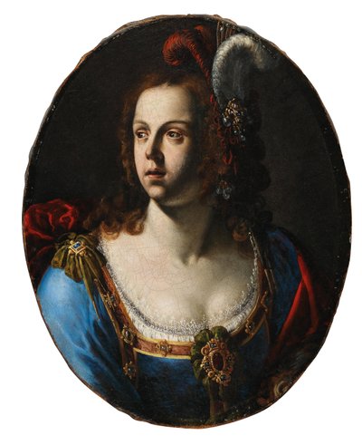 Giovanni Francesco Guerrieri Damenbildnis door Giovanni Francesco Guerrieri