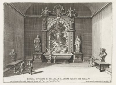 Fontein van Venus in de Villa d