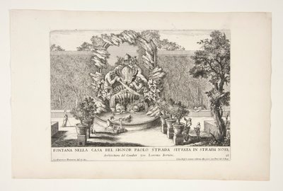 Le Fontane Ne Palazzi e ne Giardini di Roma, Parte Terza door Giovanni Francesco Venturini