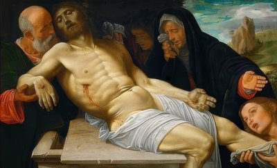 De bewening van Christus door Giovanni Girolamo Savoldo