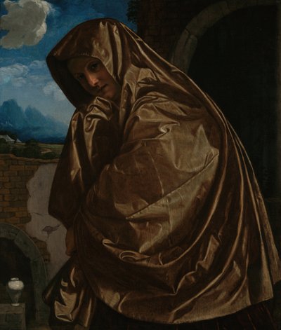 Maria Magdalena, 1530s door Giovanni Girolamo Savoldo