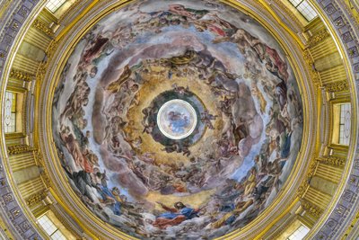 Glorie van het Paradijs door Giovanni Lanfranco