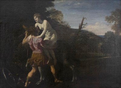 Roger bevrijdt Angelica door Giovanni Lanfranco