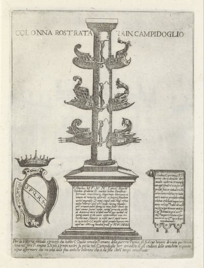 Colonna rostrata door Giovanni Maggi