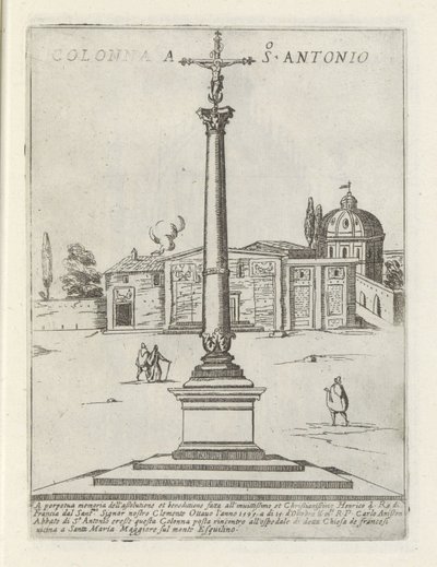 Zuil van San Antonio door Giovanni Maggi