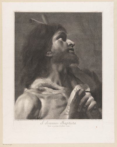 De heilige Johannes de Doper door Giovanni Marco Pitteri
