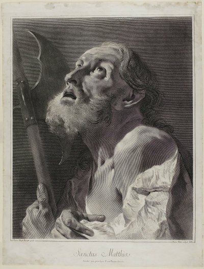 God de Vader en elf van de twaalf apostelen door Giovanni Marco Pitteri