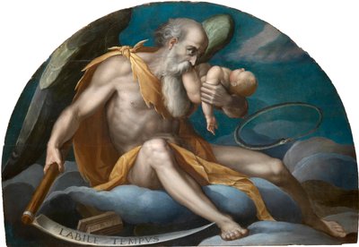 Chronos, 1582-1585 door Giovanni Maria Butteri