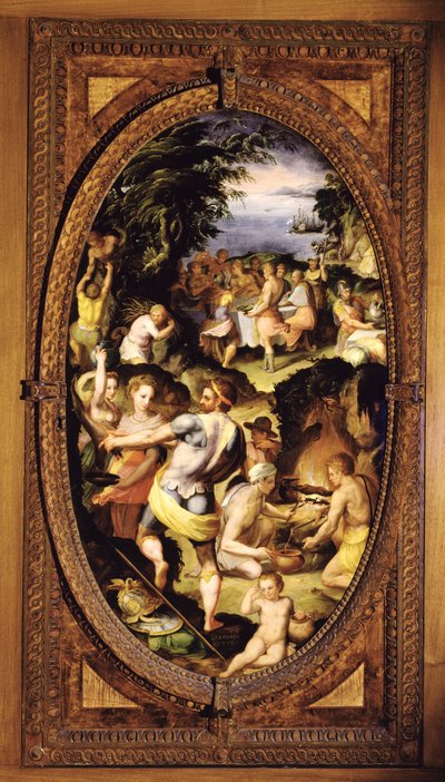 De ontdekking van glas door Giovanni Maria Butteri