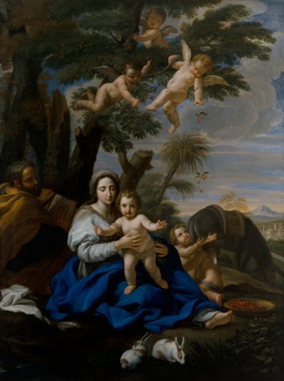De Rust tijdens de Vlucht door Giovanni Maria Morandi