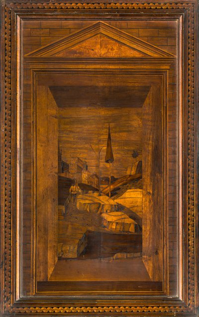 Lignaean Canonical Koor, Ingelegd door Giovanni Maria Platina 1484, Bovenste Zitplaats door Giovanni Maria Platina