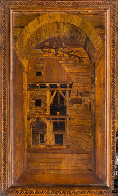 Lignaean Canonical Koor, Ingelegd door Giovanni Maria Platina 1484, Bovenste Zitplaats door Giovanni Maria Platina