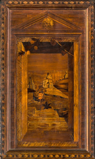 Lignaean Canonical Choir, Ingelegd door Giovanni Maria Platina 1484, Bovenste koorbank door Giovanni Maria Platina