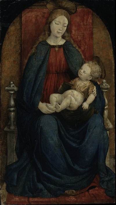 Maagd en kind door Giovanni Martino Spanzotti
