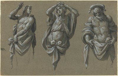 Drie Hermen door Giovanni Mauro della Rovere