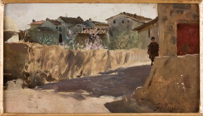 Toscaans landschap door Giovanni Muzzioli
