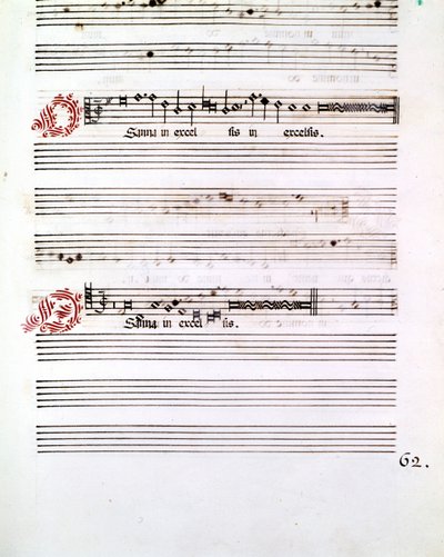 OSANNA manuscript van de 