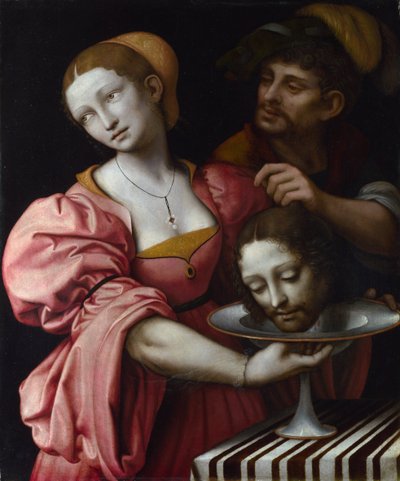 Salome door Giovanni Pietro Rizzoli Giampietrino