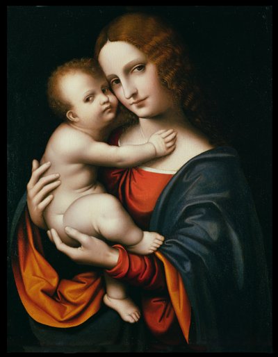 Madonna en kind door Giovanni Pietro Rizzoli Giampietrino