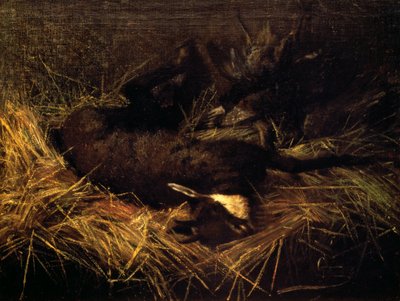 Dode gems door Giovanni Segantini