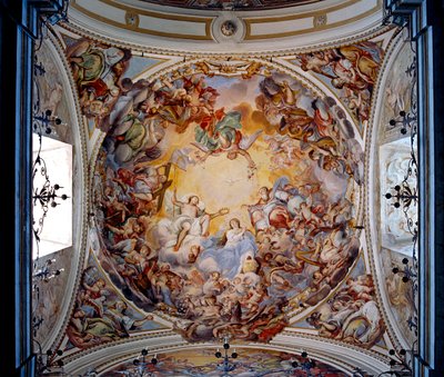 Kroning van de Maagd, 1725 door Giovanni Tuccari